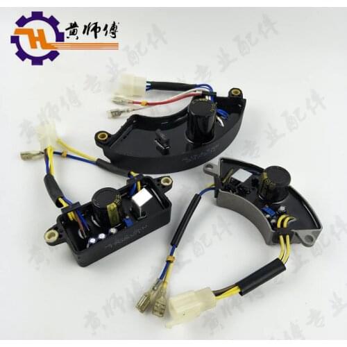 Gasoline Generator Accessories 2kw2.8kw3kw6.5kw8kw Single-Phase Three-Phase Regulator Voltage Regulator Block AVR