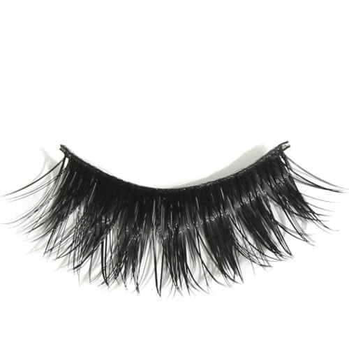 5 Pairs Natural Black Long Sparse Cross False Eyelashes Fake Eye Lashes Extensions Handmade Makeup Beauty Tools