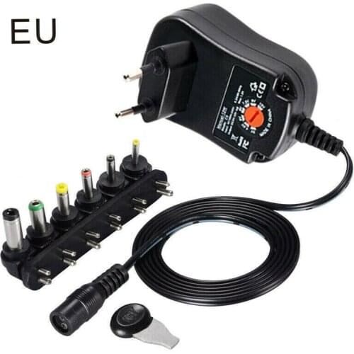 Adjustable AC DC Power Adapter Universal Wall Plug-in 5V 6V 9V 12V Plug Charger Power Supply AC/DC Adapters