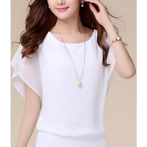 Suofeiman Short Sleeve Blouses