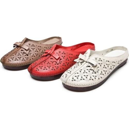 New Womens Shoes Real Leather Moccasins Mother Loafers Soft Leisure Flats Female Ladies Driving Ballet Casual Footwear