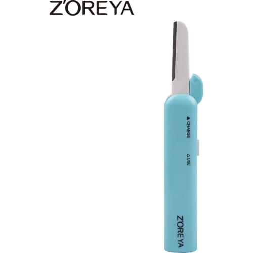 Top Quality Zoreya Brand Womens Eyebrow Trimmer Import blade Makeup Eyebrow Trimmer 2 Models Tool Plastic