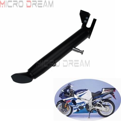 1pcs CNC Aluminum Motorbike Adjustable Kickstand Kick Stand For Suzuki GSXR1000 2007-2008 GSXR1300 Hayabusa 1999-2017 Black