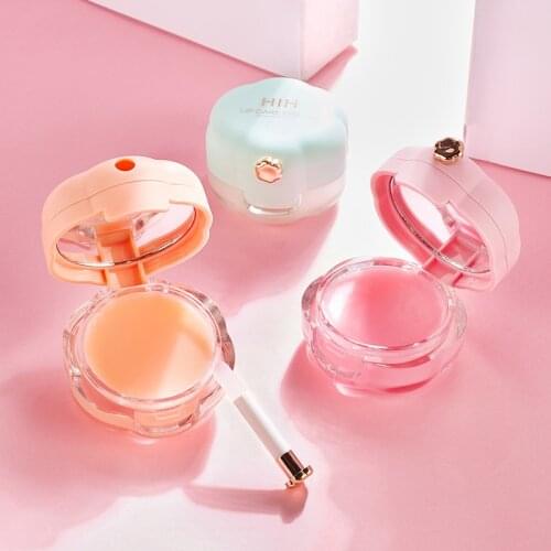 1Pcs Plant Essential Oil Moisturizing Lip Mask Fruit Lip Balm Lip Care Hydrating Nutrious Repair Sleep Lip Film Remove Dead Skin