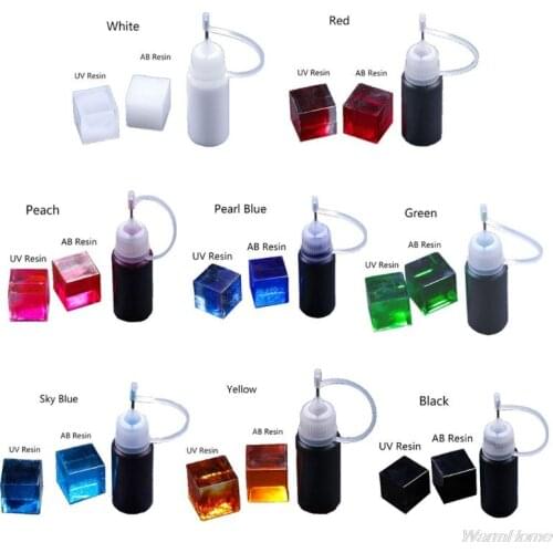 10g 0.35oz Liquid Epoxy Resin Colorant Highly Concentrated Resin Pigments Kit Jewelry Making Resin Art Crafts Tools Kit F20 21