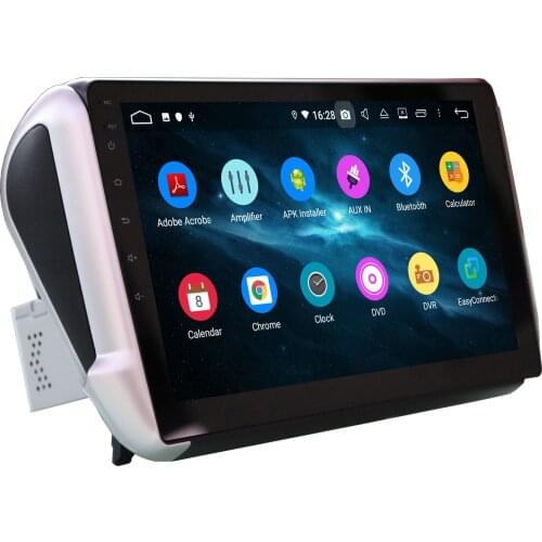 4gb+64gb DSP PX6 6-Core 10.1" Android 10 Car DVD GPS for Peugeot PG 2008 2015-2020 Radio Bluetooth 5.0 WIFI USB Easy Connect