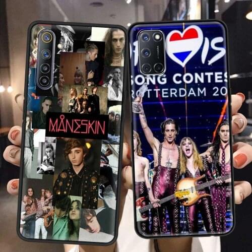 Phone case For Redmi Note 10 9 8 7 pro max 9s power a c t k40 coque Bumper tpu soft material Maneskin Damiano David