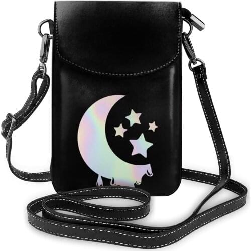 Anime Shoulder Bag Gift Aesthetic Women Bags Leather Travel Student Purse