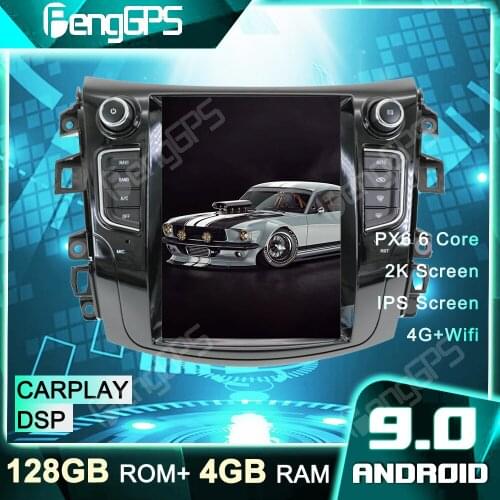 Car Radio For Nissan Navara 2014-2017 DVD Player Bluetooth Carplay Multimedia Headunit GPS Navigation Touchscreen Android 9.0