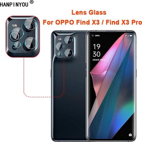 For OPPO Find X3 / Pro Clear Ultra Slim Back Camera Lens Protector Rear Camera Lens Cover Soft Tempered Glass Protection Film