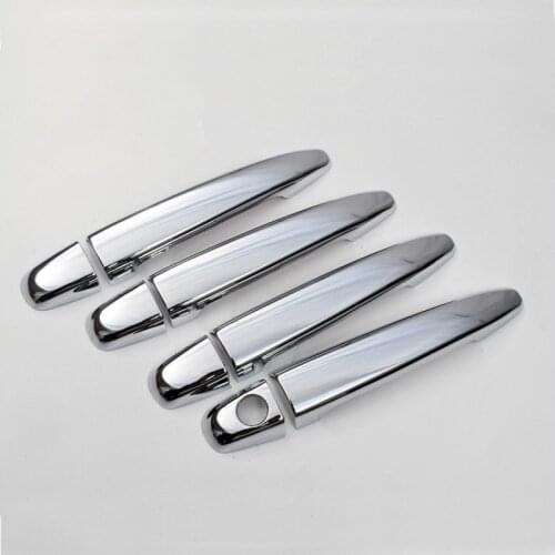 FUNDUOO For Lexus RX 2003 - 2009 XU30 Chrome Handle Cover Trim Set RX300 RX350 RX400h Toyota Harrier Car Accessories Sticker