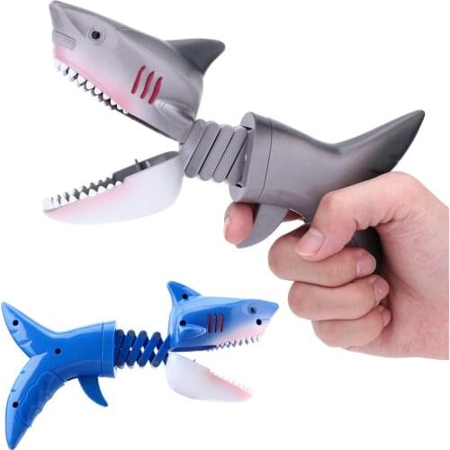 Hot Sharks Animal Figures Grabber Claw Game Snapper Pick Up Claw Novelty Kids Gift Toys For Kids Birthday Party Gift Novelty Toy