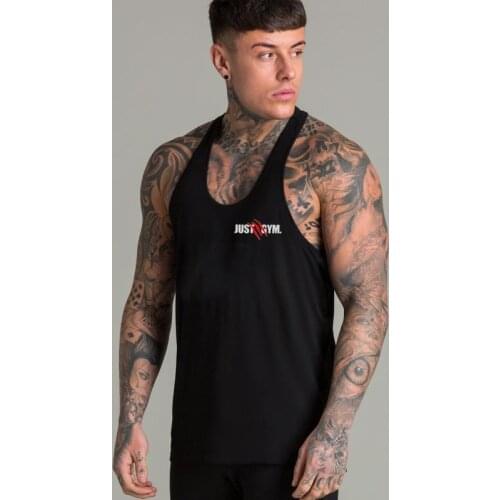 New Brand Mens Tank top Just Gyms Fitness Bodybuilding Sleeveless Shirt Male Cotton Clothing Casual Singlet Muscle Vest