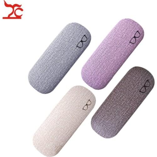Fashion Fabric Sunglasses Glasses Protector Box Reading Glasses Case Sunglasses Hard Shell Lightweight Eyewear Box funda gafas