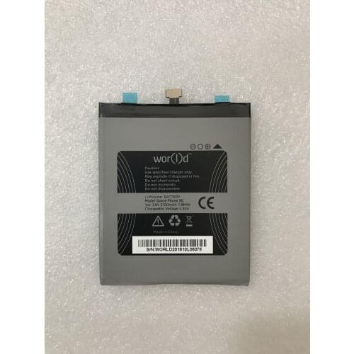 New original 3.8V 2100mAh 7.98Wh For World Space Phone 5G Cell Phone Battery