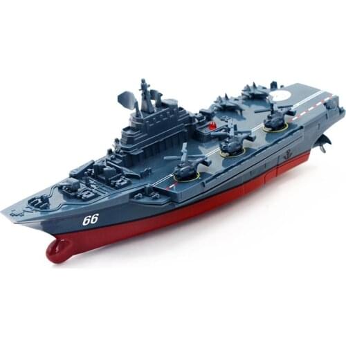 2.4GHZ RC Remote speed control rc boat Military Warship boat Toys Mini Electric RC Aircraft gift for boys children water toys