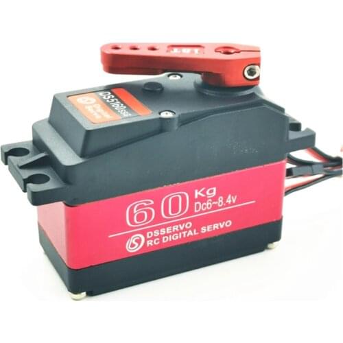 60kg HV Waterproof High-Torque Servo DS5160 Metal Gear Arduino Robot Digital Large Servo For Rc Robot Car / Rc Car Accessories