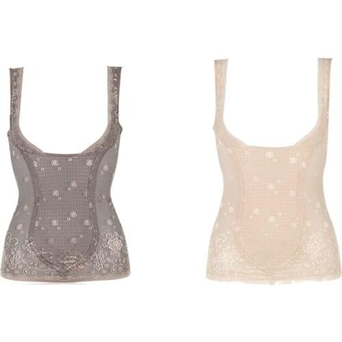 Women Postpartum Body Shaper Thin Tight Corset Slimming Abdomen Vest Underwear Soft Breathable Shaperwear Shaping Underwear