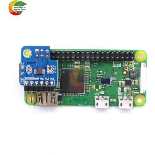 Ziqqucu ADS1115 I2C Pi ADC IIC Serial Module Programmable Board for Raspberry Pi 1, Pi 2, Pi 3, Pi Zero, A+, B
