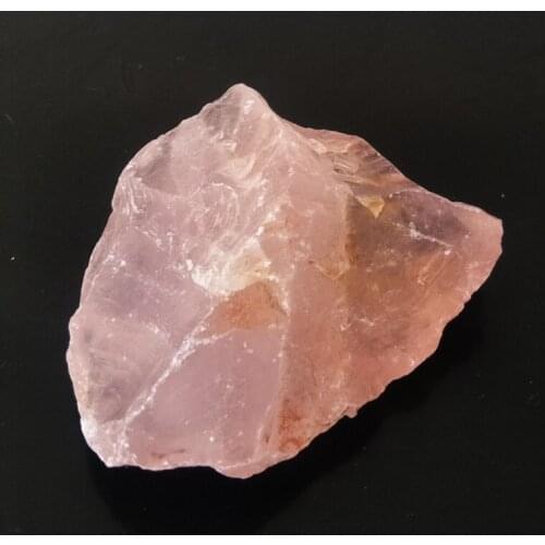 70g 1Pc Natural Pink Rose Quartz Crystal Stone Genuine Natural Gemstones Polished Healing Crystals Specimen DIY Decoration
