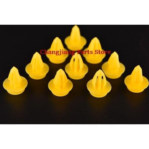 10pcs/lot Auto Clip Door Fastener Buckle Car Interior Trim Card Panel Fixed Clamp for Car Focus Galaxy Fiesta 23