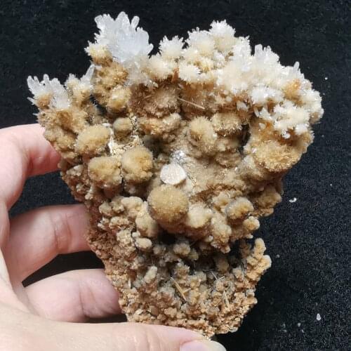 191.4gCelebrity! 100% natural crystal calcite mineral healing ring vein teaching stone home decoration quartz gem collection