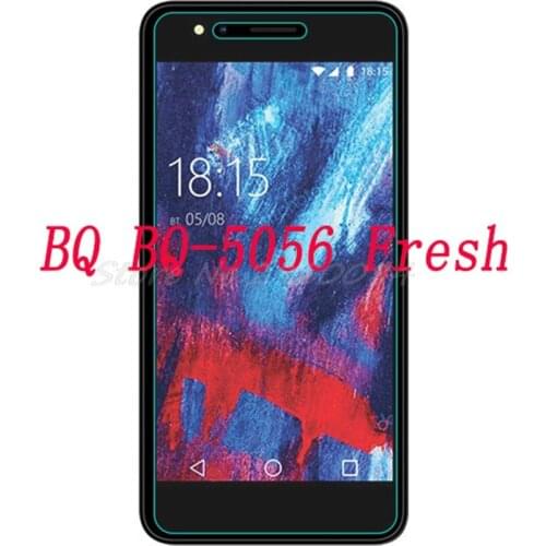 2PCS NEW Screen Protector mobile phone For BQ BQ-5056 Fresh 5065 9H Tempered Glass Film Protective Screen Cover