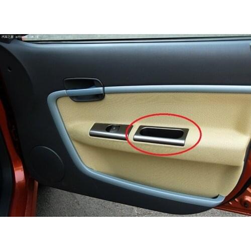 4 models Door Armrest cover left right rear side Black color for Chinese CHERY A1 Auto car motor parts