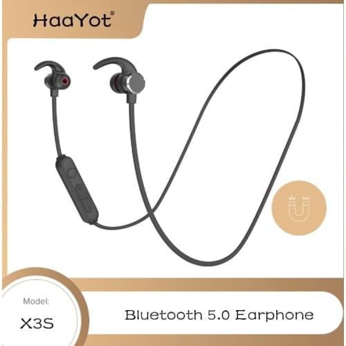 Wireless Headphones Magnetic Sport Bluetooth Headphones Noise Cancelling Bluetooth Earphones Compatible with iPhone for Running