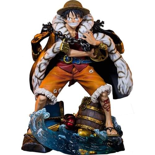 1/4 Unique Art UA Limited Edition One Pieces GK Monkey D Luffy Anime Action Figure Model Oversized Resin Statue Collection Toys