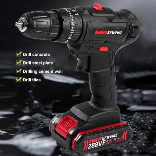 Electric Screwdriver 18v Power Tools Set Brushless Impact Bit for Home Puncher Makita Rechargeable Lithium Battery Greenworks