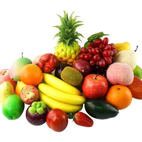 Artificial Fruit Apple Orange Banana Model Home Decoration Crafts Simulation Fruit Photography Prop Decoration Table Decoration