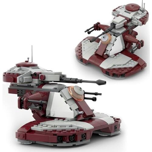 LEQUMOC Space Wars Weapons MOC Armor Tank Military Equipment Series Creator Expert Assemble Model Bricks Building Blocks Toys