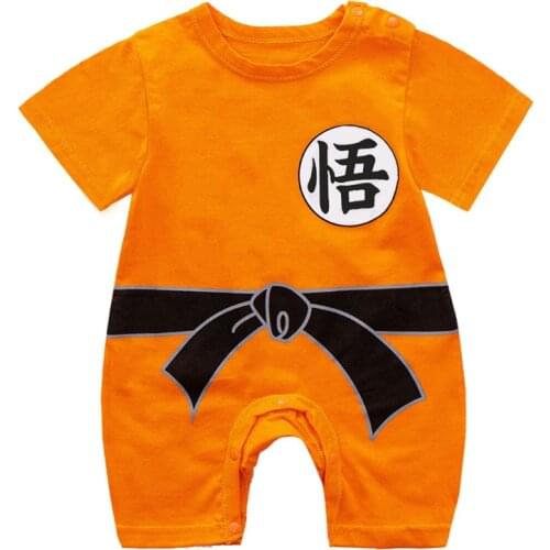 Summer Cartoon Baby Boy Girl clothing Rompers Short sleeve cotton Infant Newborn Clothes Jumpsuit For 0-1Y Toddlers Bebe Outfits