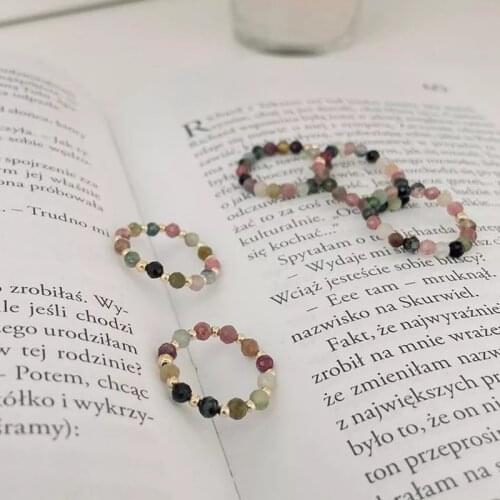 Fashion Amethyst Labradorit Natural Stone Rings Jewelry for the Women Romantic Birthday Party Gift Rings Fashion Ring Wholesale