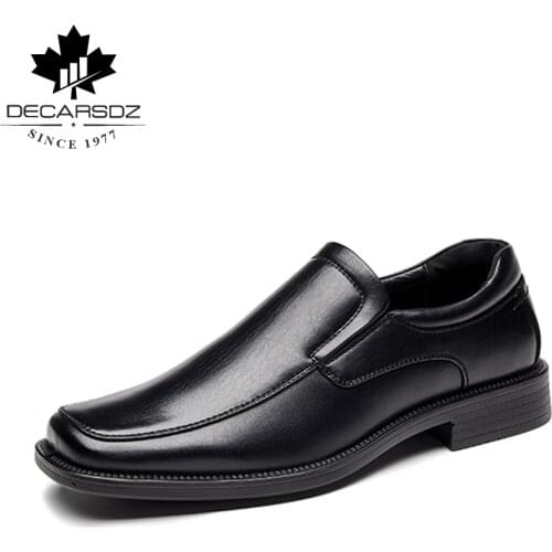 DECARSDZ Shoes Male 2021 Boat Shoes Men Casual Luxury Leather Comfy Brand Design Sytle Spring Autumn Lace-Up Mens Loafers Shoes