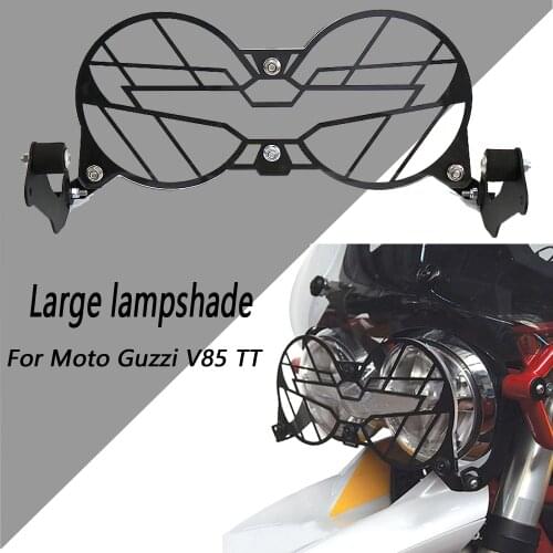 For Moto Guzzi V85 TT NEW Motorcycle Folding Headlight Guard Protector Grill Double Protection V85TT