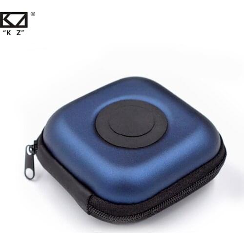Kz original caso do plutônio saco fone de ouvido acessórios protable caso de absorção choque pressão armazenamento pacote saco c