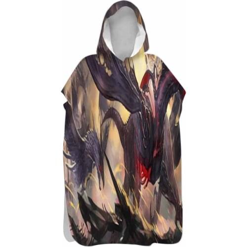 Dragons In All Their Forms Beach Bath Towel Kids & Adults Quick Drying Microfiber Swim Pool Wholesale Drop Shipping