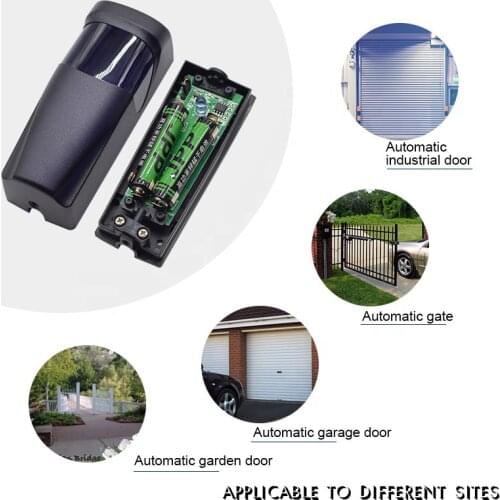 Scimagic Automated Gate Safe Infrared Detector Sensor/ Swing /Sliding/Garage Gate / Door Safety Infrared Photocells New 2021