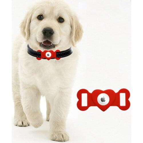 Protective Case Silicone Pets Anti-lost Locator Tracker Protect Cover Sleeve For Apple AirTags Accessories