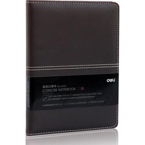 3324 Notepad leather business notebook 205*143 mm leather notebook
