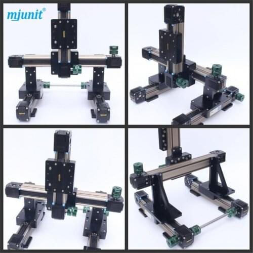 3D printer XYZ Motorized Linear Stage with 57 Stepper Motor High Strength Motorized Linear Stage/Servo Drive
