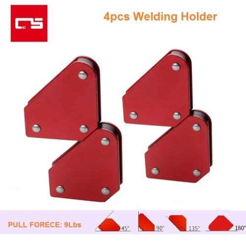 Welding Holder Magnetic Welding Positioner Fixed Angle Arrow Hand Locator Welding Tools Solder for 30/45/90/105/120/135 Degree