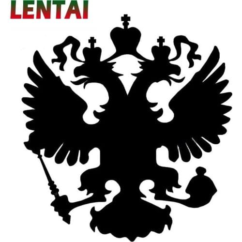 LENTAI For Nissan qashqai j11 juke tiida Citroen c4 c5 c3 Volvo xc90 s60 xc60 1PC Car Stickers Russian National Emblem Styling