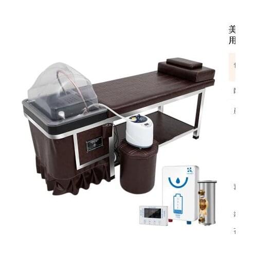 Hair salon Thai massage hair treatment shampooing bed fumigation water circulation with water heater hair care hair salon bed