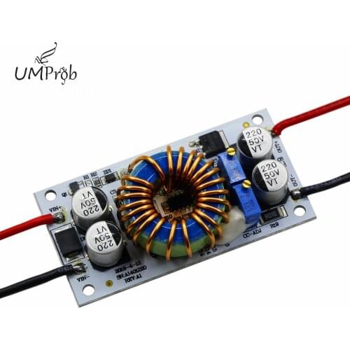 Adjustable 250W High-power Boost Converter Step-up Module Mobile Power Supply LED Driver Module Max 10A DC-DC 8.5~48V to 10~50V