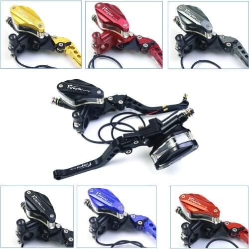 Adjustable Reservoir Hydraulic clutch Brake Pump Master Cylinder Motorcycle Racing For HONDA Yamaha Kawasaki Brake Pitbike Dirt