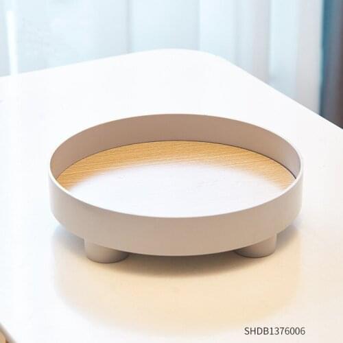 Jewelry dish dessert plate trays decorative Creative living room storage tray Bedroom bedside table shelving fashion decoration