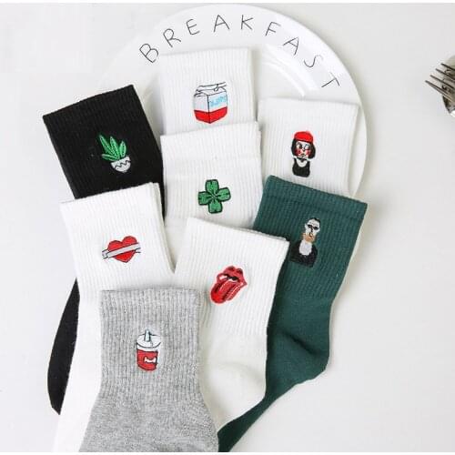 VISAMENTS Women's White Socks
